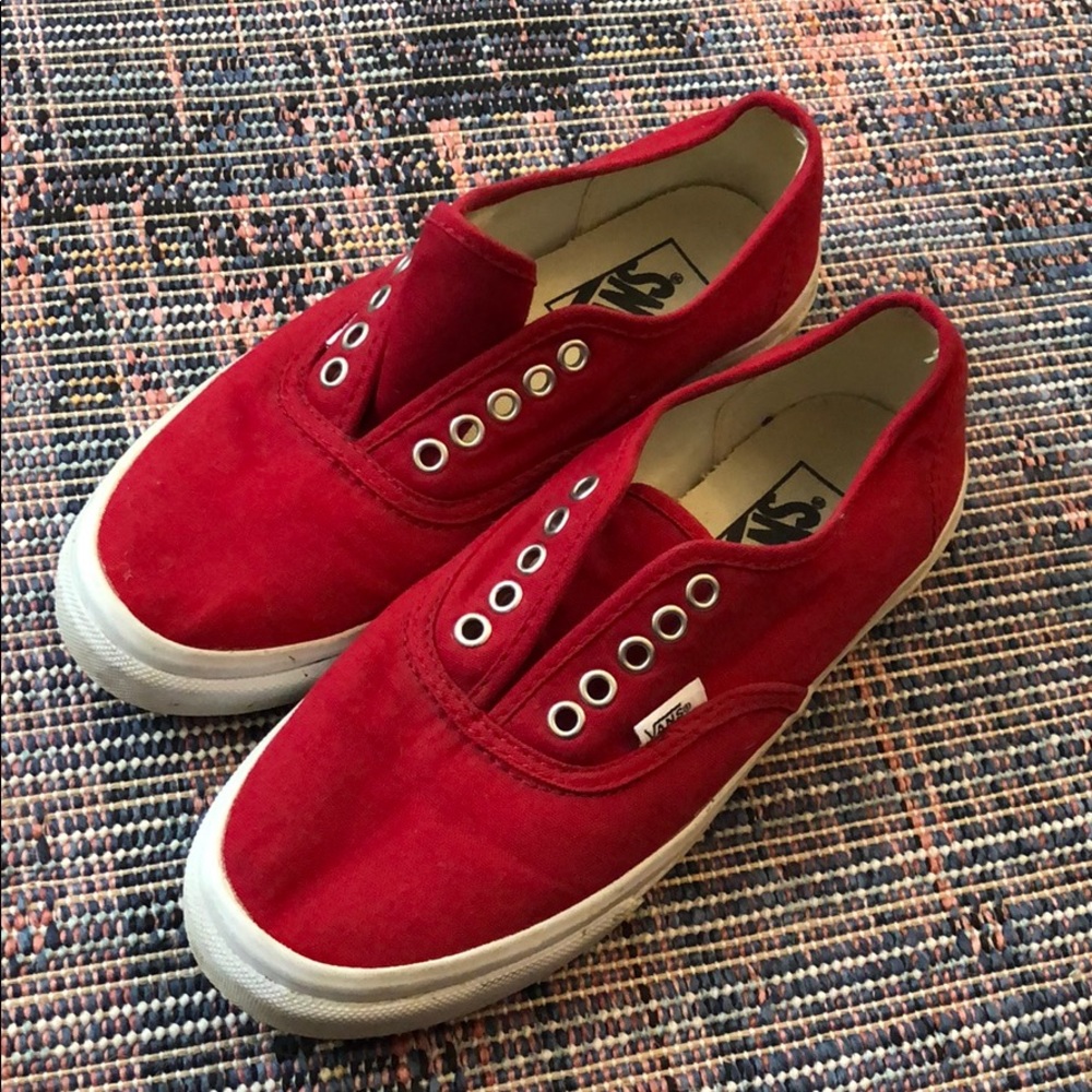 Red Vans
